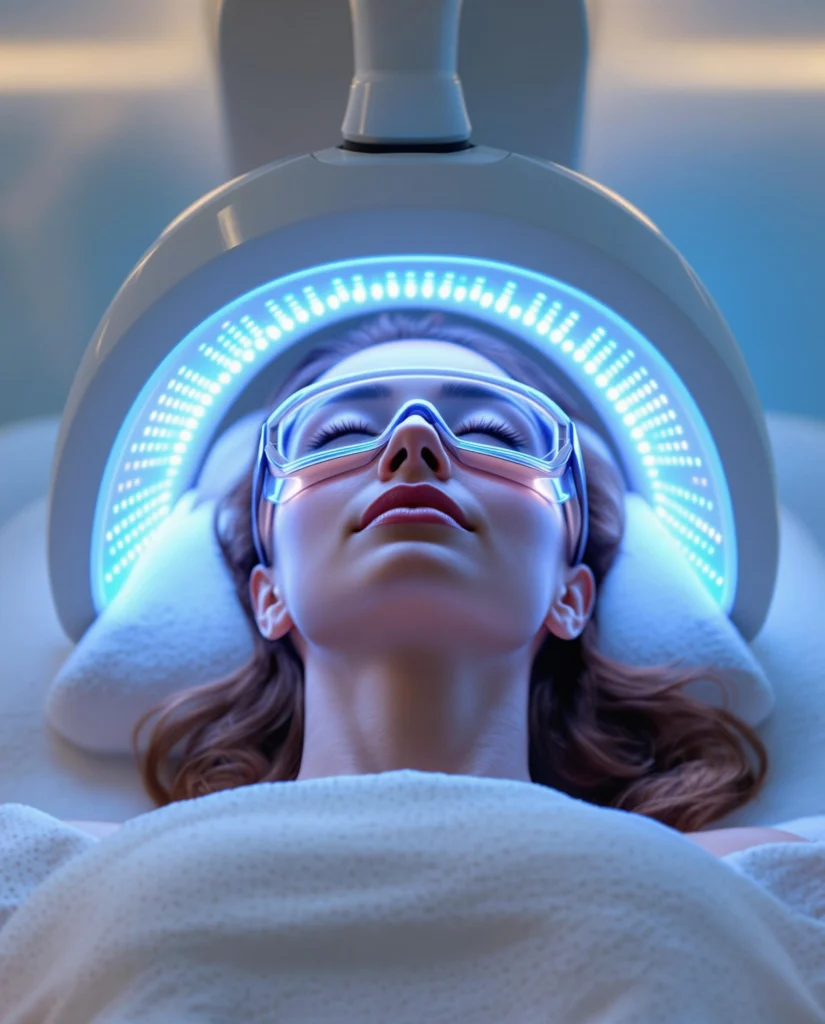 Blue light therapy