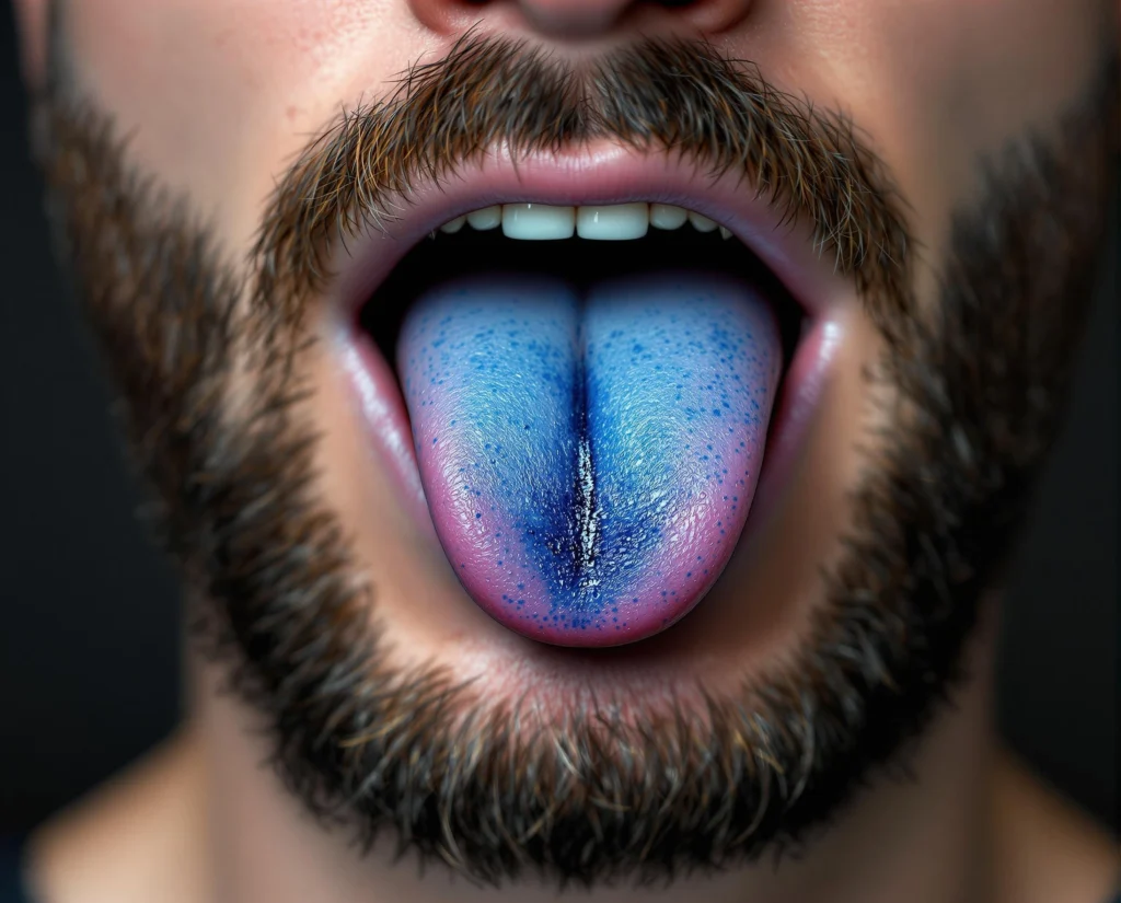 Ai Model Methylene Blue Stained Tongue