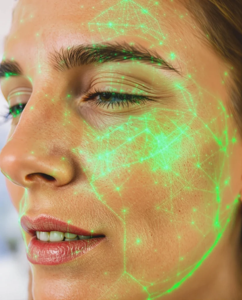 Ai Model Experiencing Pain Relief with Green Light