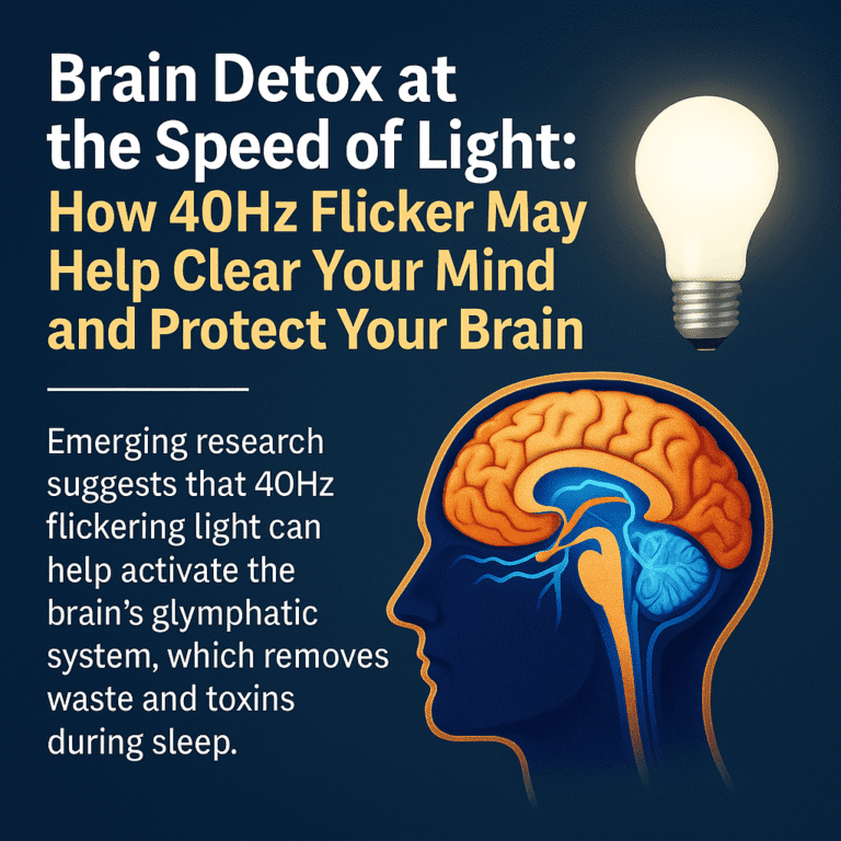 Gamma Light Therapy 40Hz Bulb - Improve Brain Function & Memory