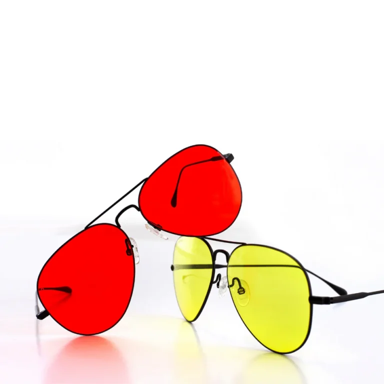 Morpheus - The God Of Dreams Blue Blocking Glasses-red+yellow-pair