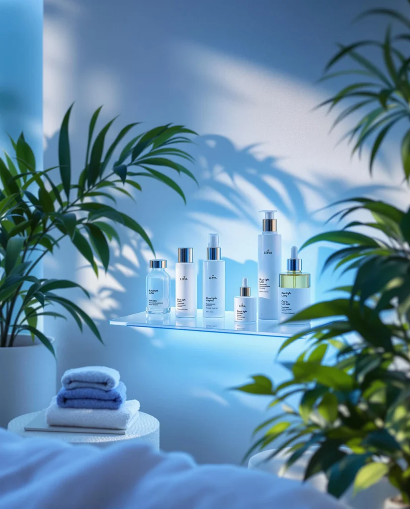 Blue light Anti-Bacterial and Skin Clarity