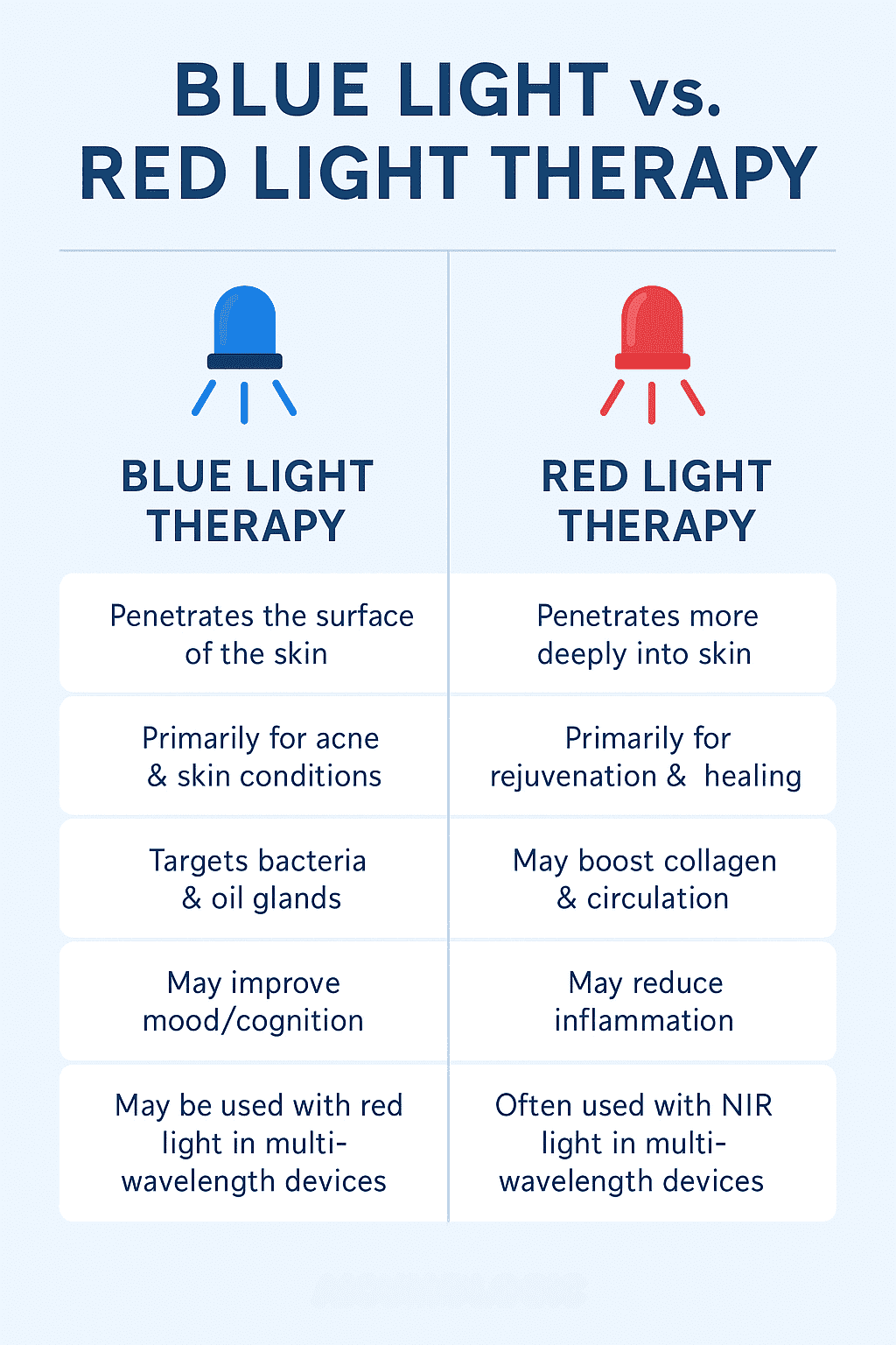 Red Light Vs Blue Light