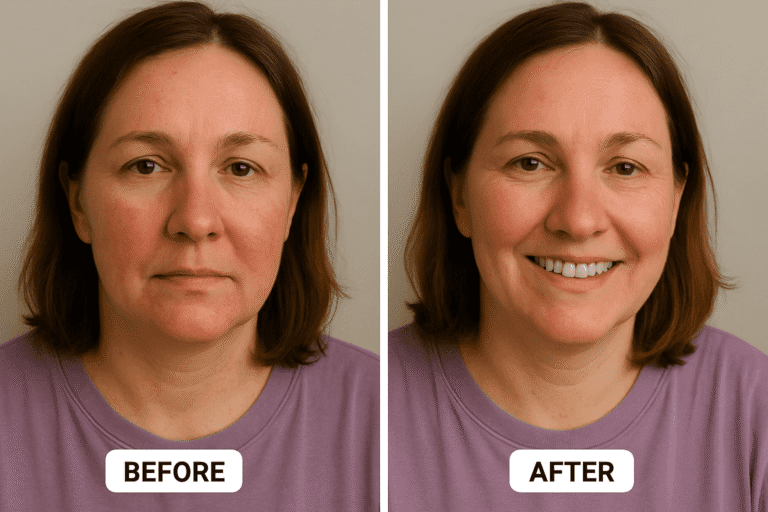 Rosacea Before After