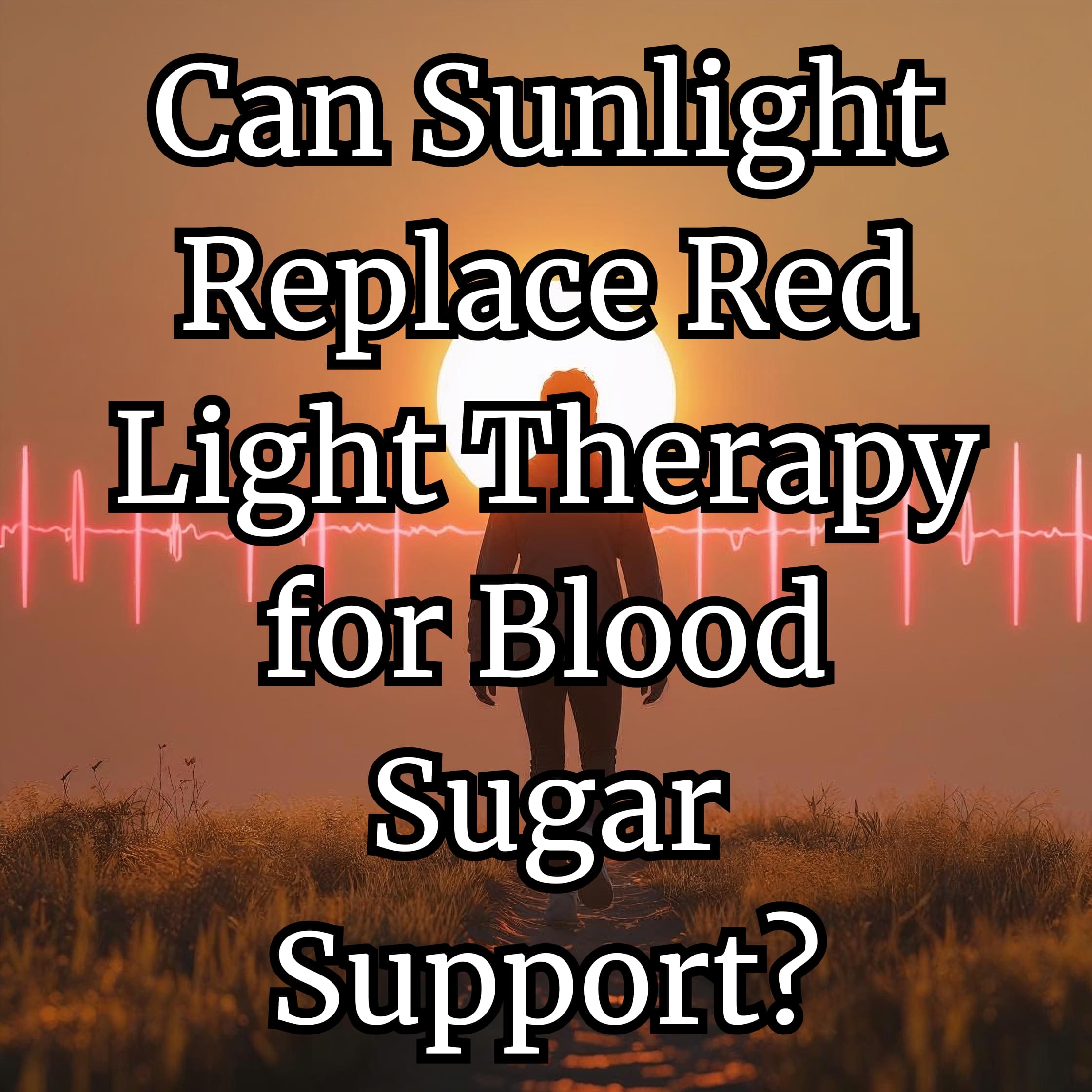 Can Sunlight Replace Red Light Therapy for Blood Sugar Support?