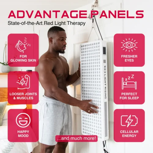 Red Light therapy Advantage panel information image